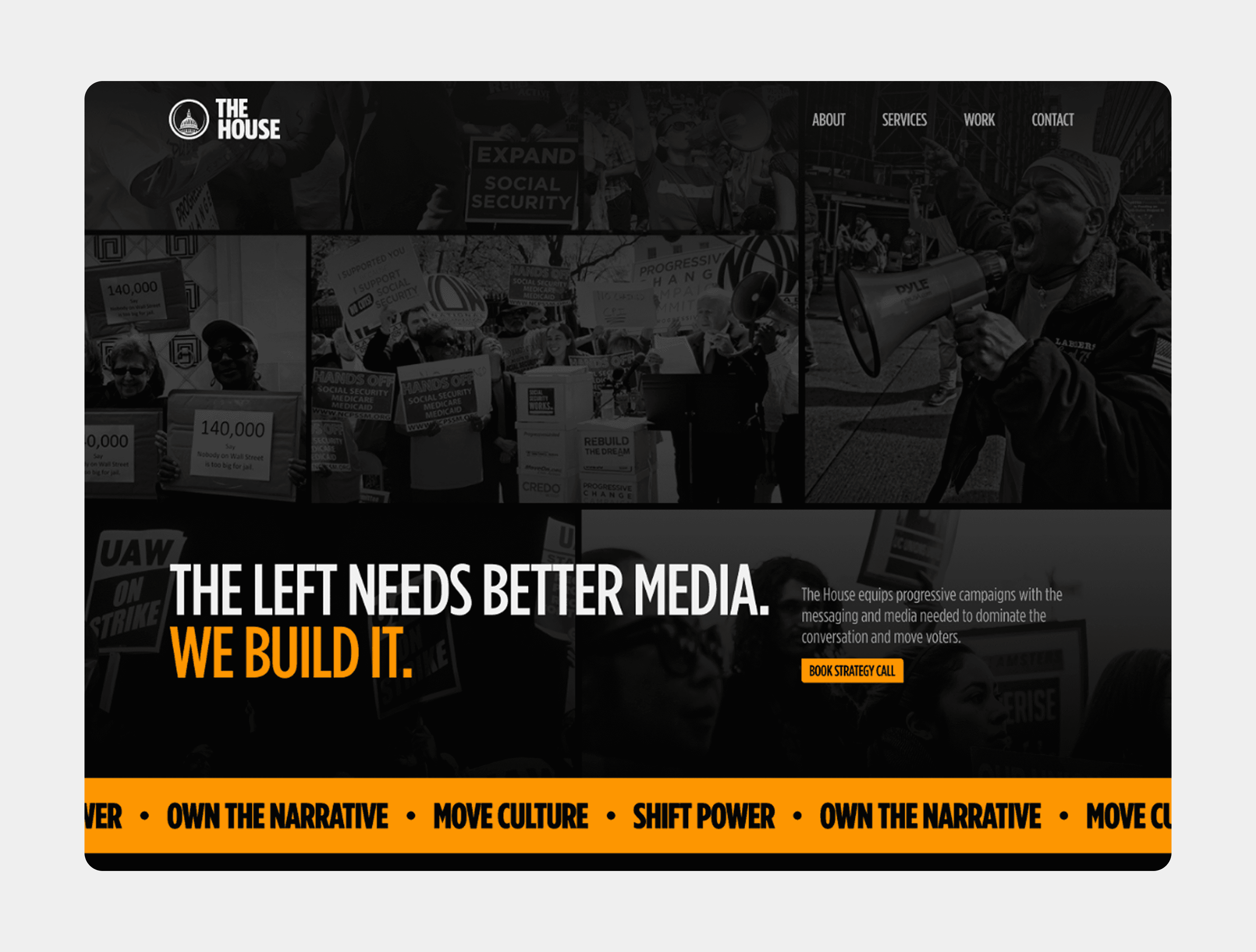 The House Media — independent media studio site