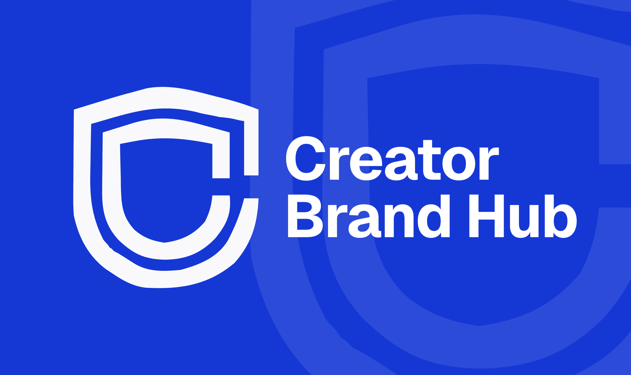 Creator Brand Hub — case study cover